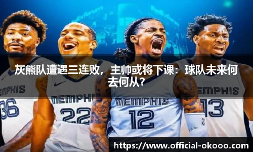 灰熊队遭遇三连败，主帅或将下课：球队未来何去何从？