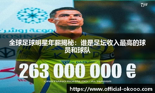 全球足球明星年薪揭秘：谁是足坛收入最高的球员和球队